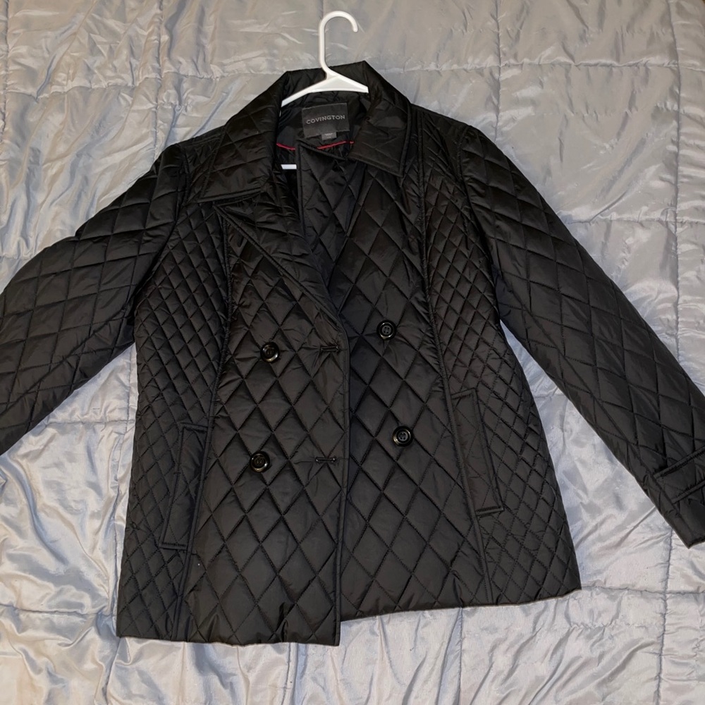 Covington Black Peacoat
